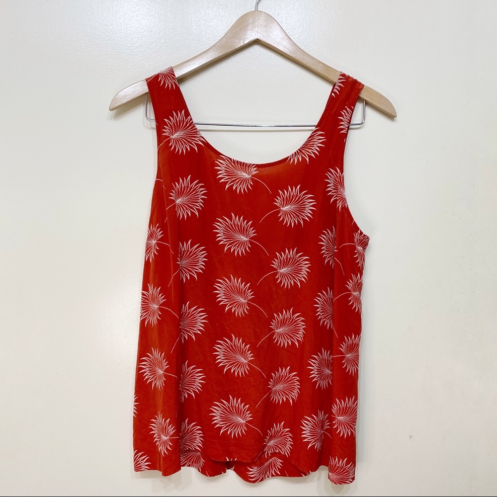 Madewell silk blouse sz L